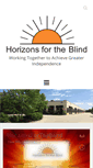 Mobile Screenshot of horizons-blind.org